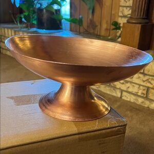 1950 Stylish Copper Decorative Bowl